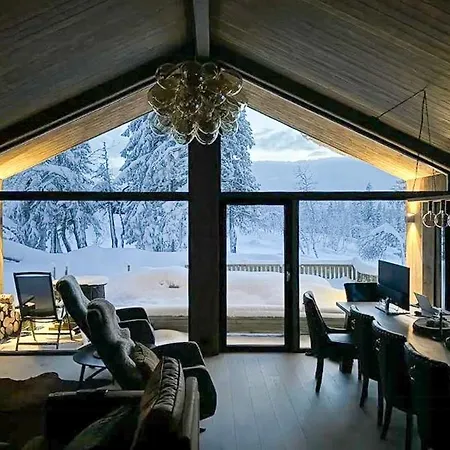 Дом отдыха Modern Close To The Slopes In Haglebu Eggedal